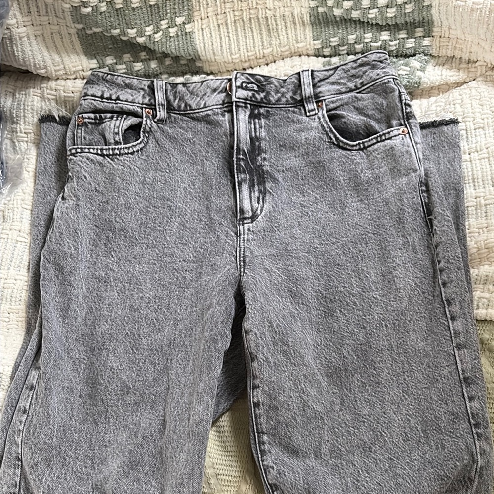 Black Garage jeans with knee rips